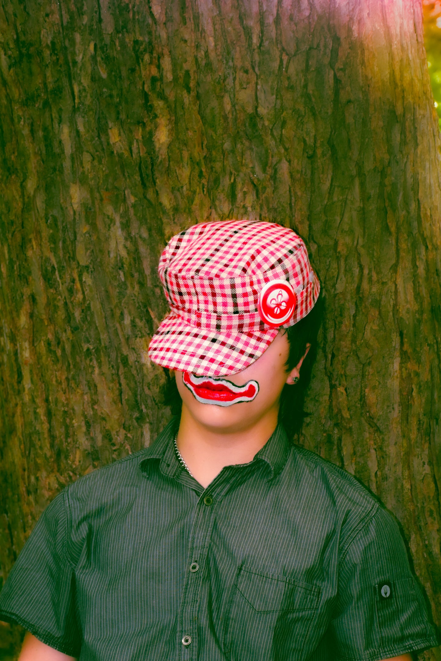 Gingham Cadet Hat