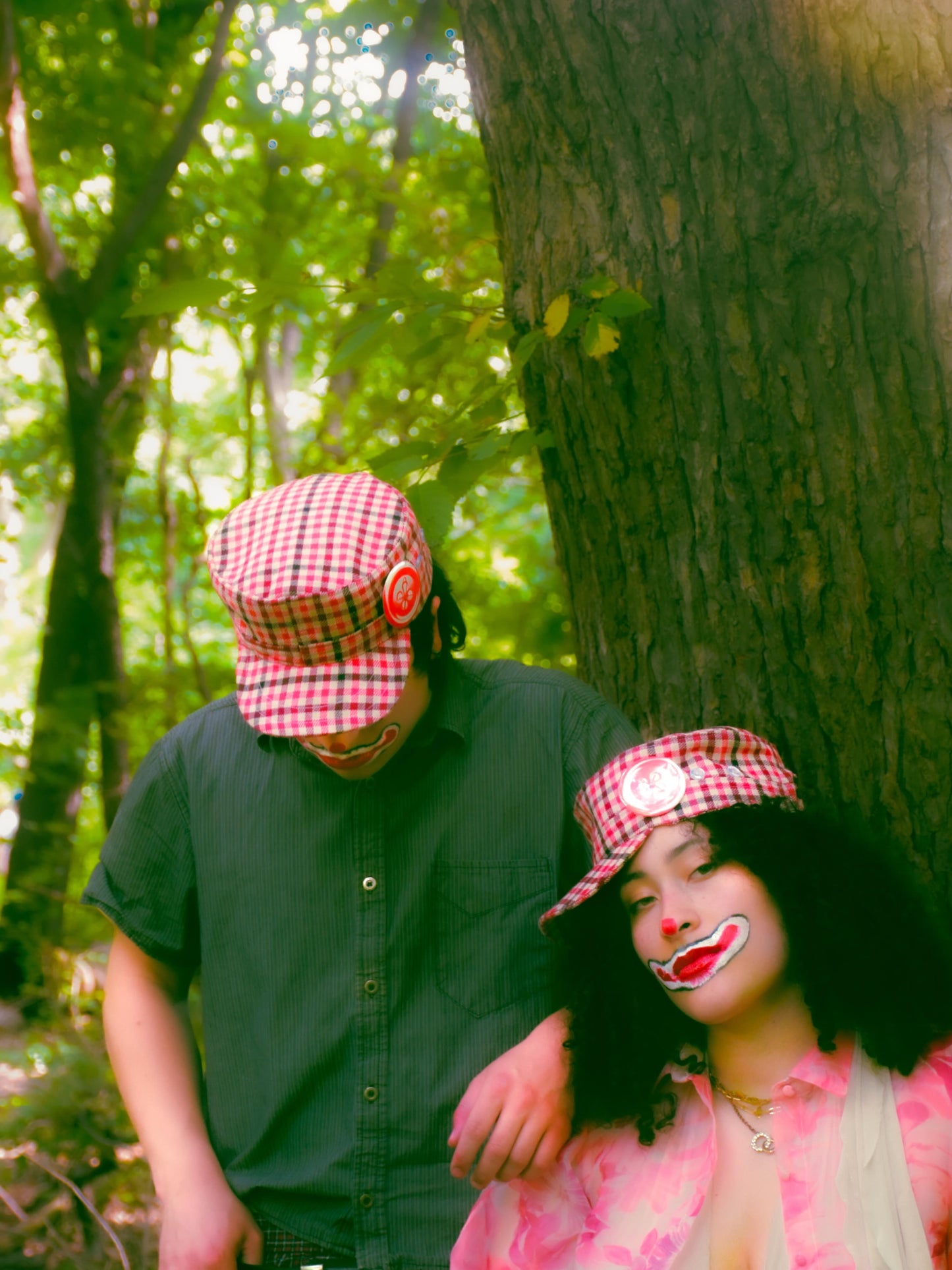 Gingham Cadet Hat